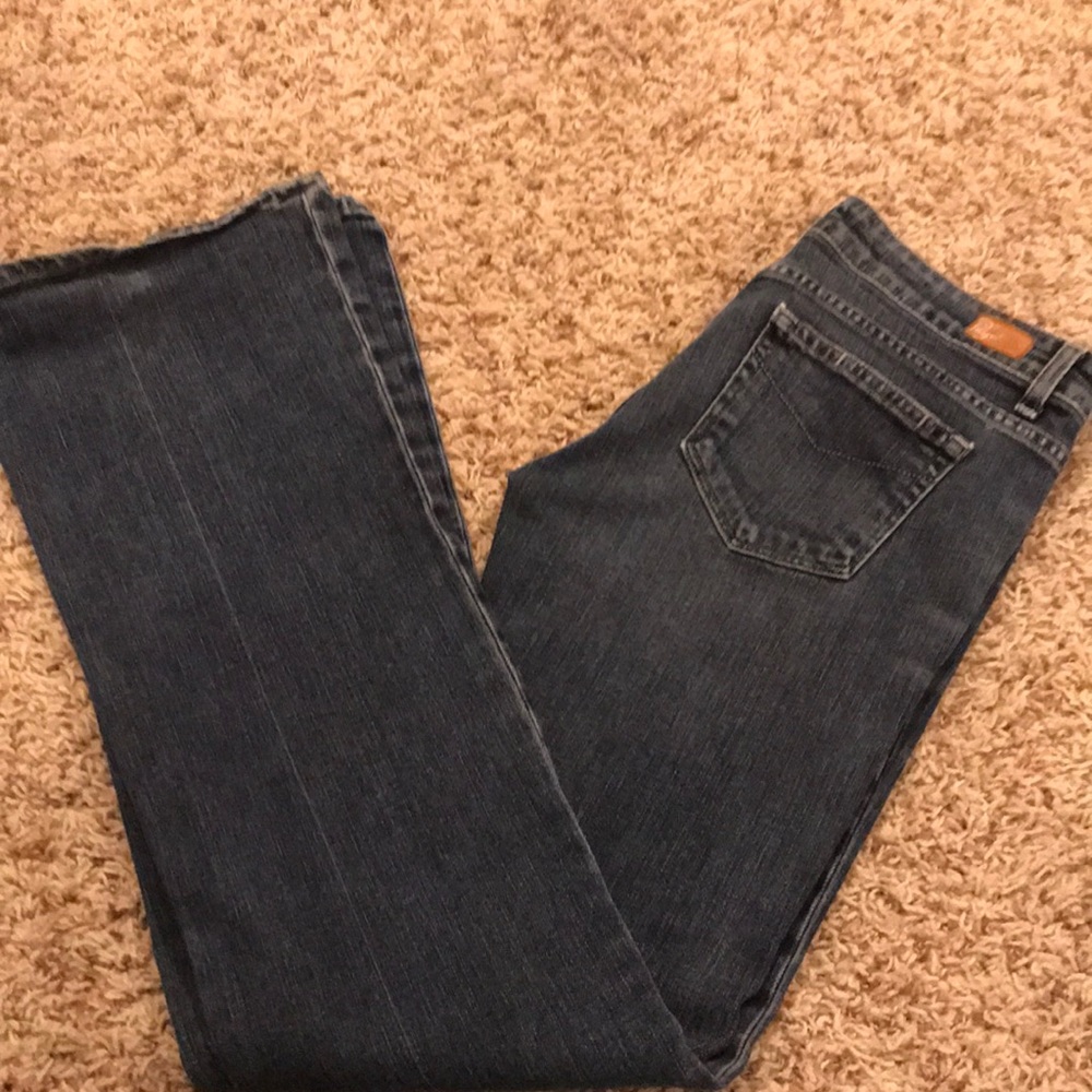 Paige Designer Boot Cut Jeans